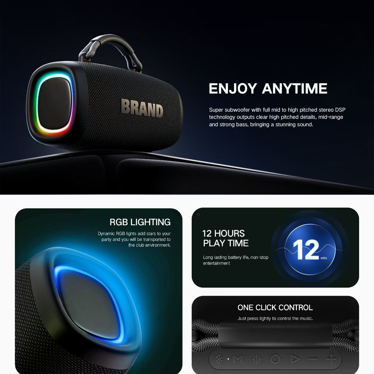 OUTDOOR WIRELESS SPEAKERS